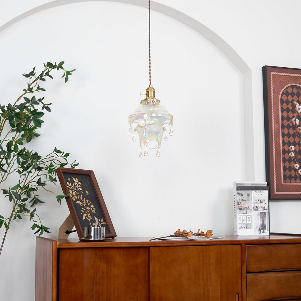 Water Droplets Resin Pendant Lamp