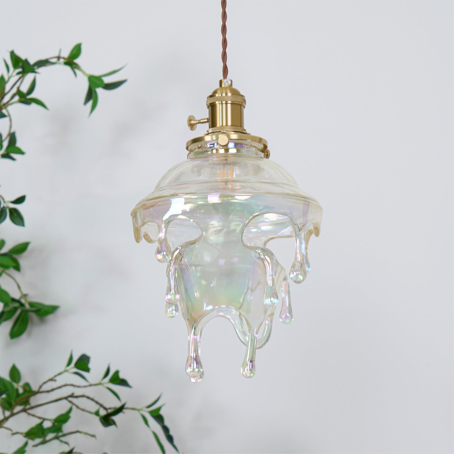 Water Droplets Resin Pendant Lamp