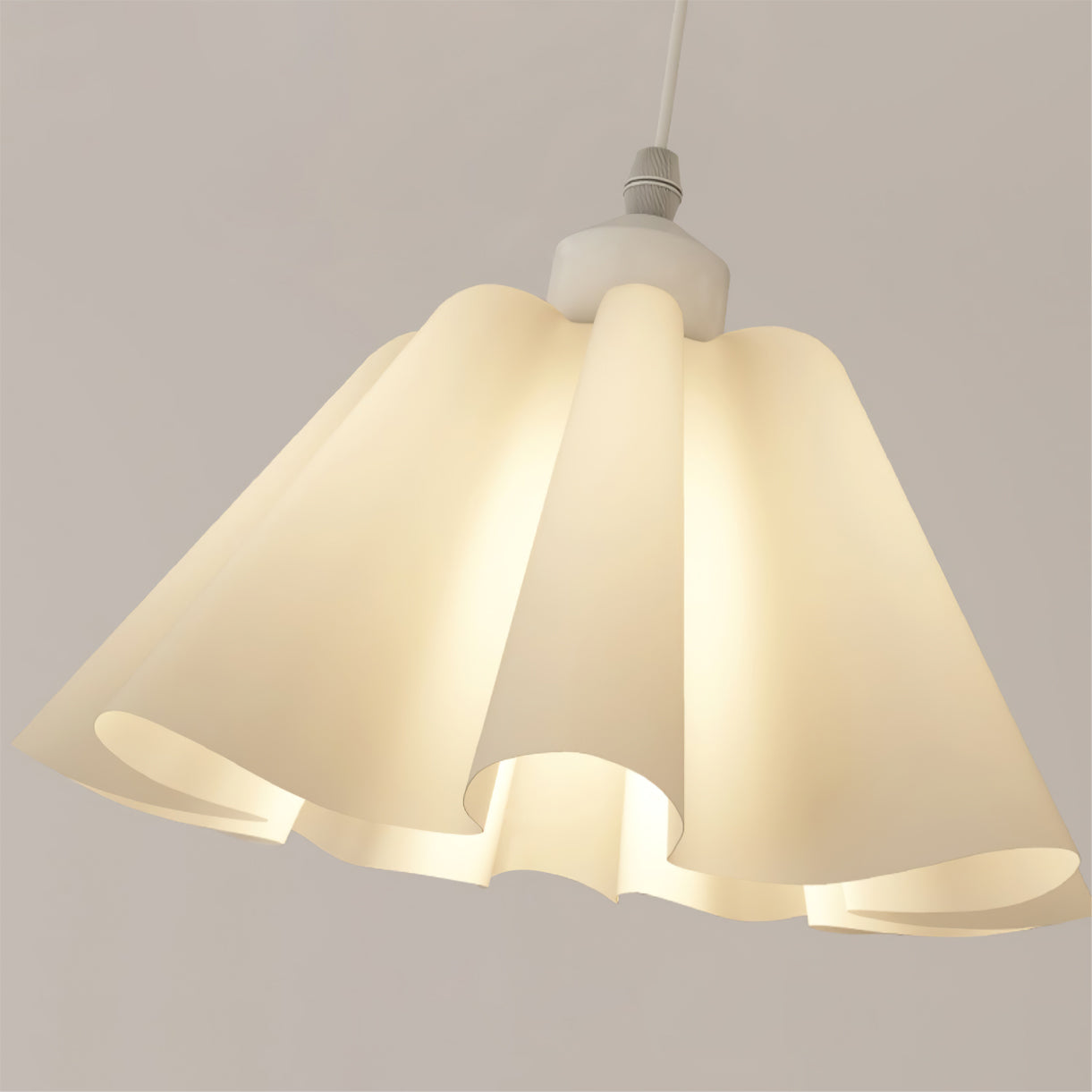 Danish Pleated Pendant Lamp