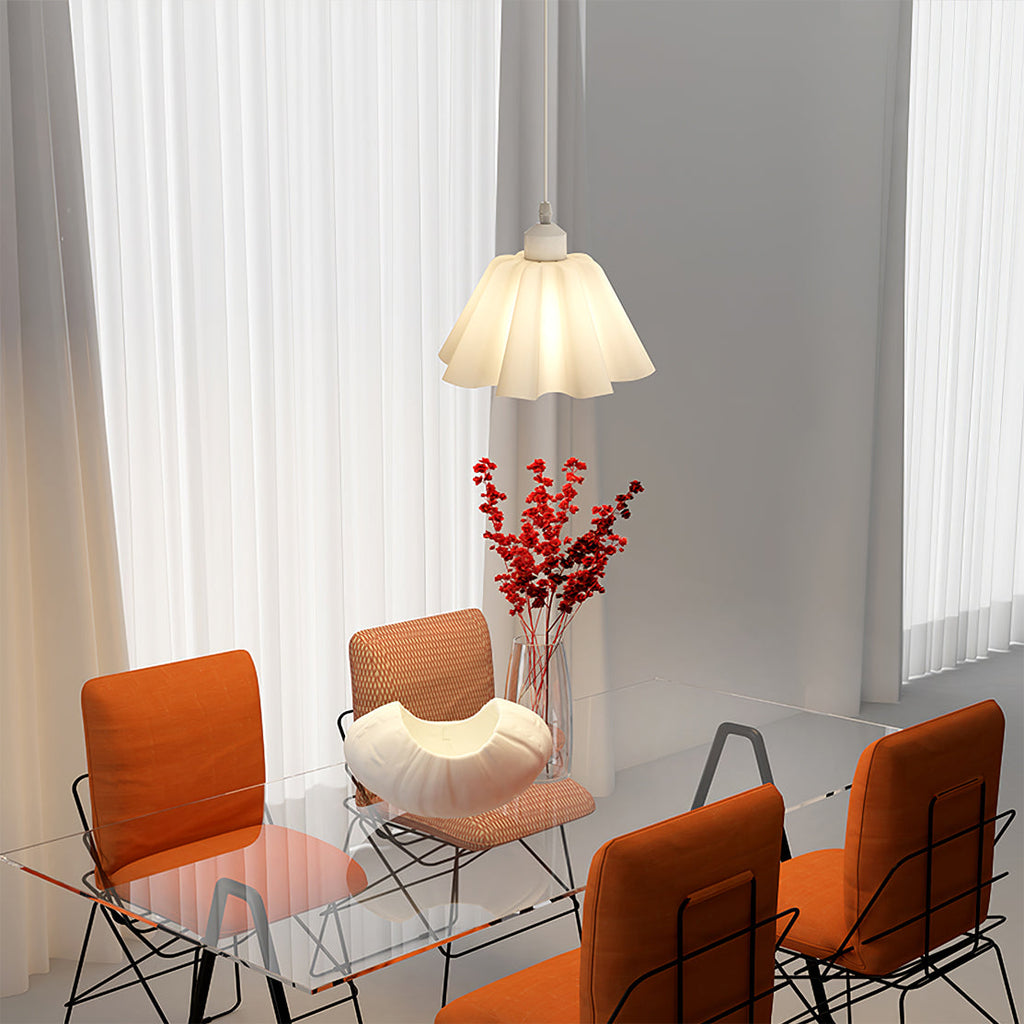 Danish Pleated Pendant Lamp