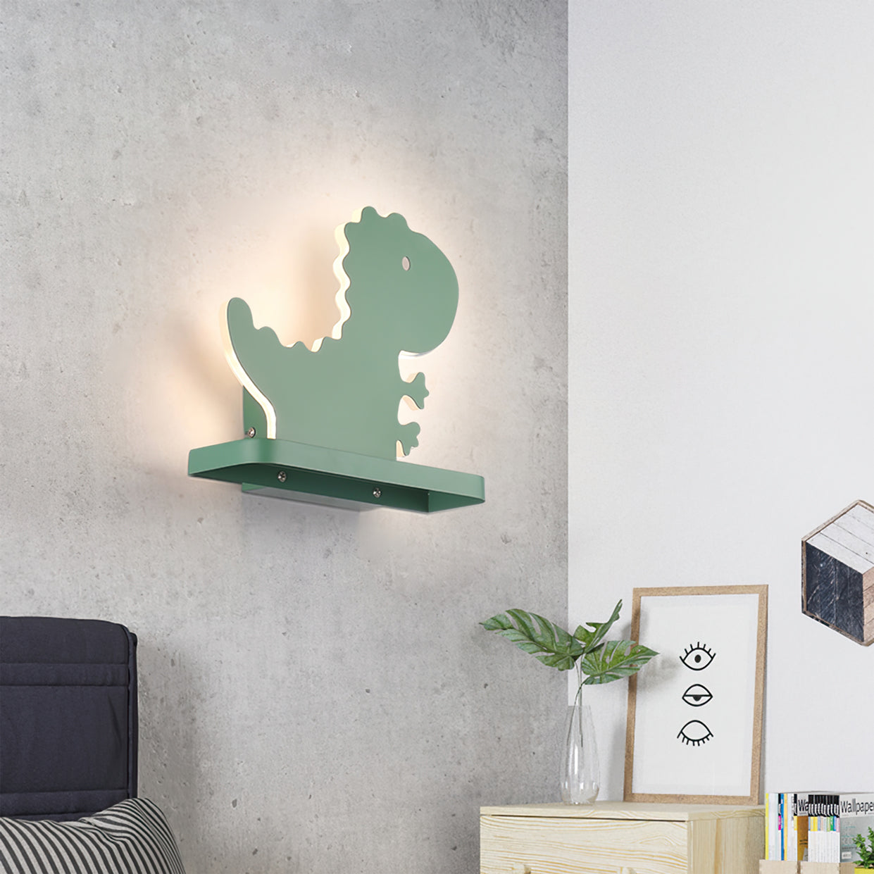 Dinosaur Wall Lamp
