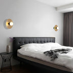 Disc And Sphere Wall Light