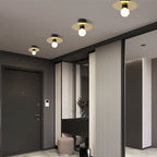 Disc And Sphere Wall Light
