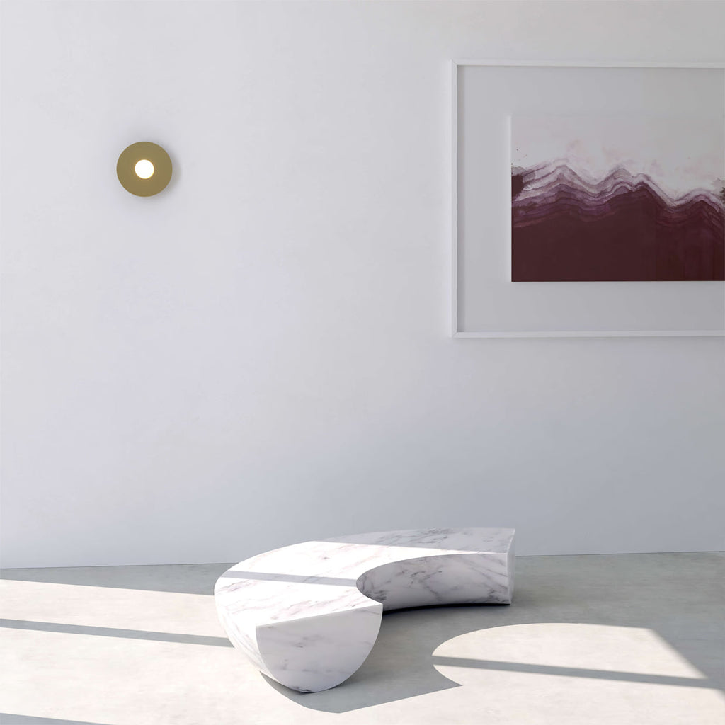 Disc And Sphere Wall Light