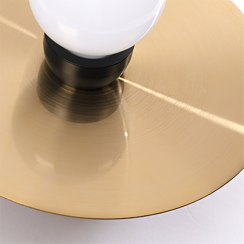 Disc And Sphere Wall Light