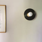 Disc And Sphere Wall Light