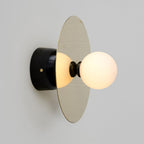 Disc And Sphere Wall Light