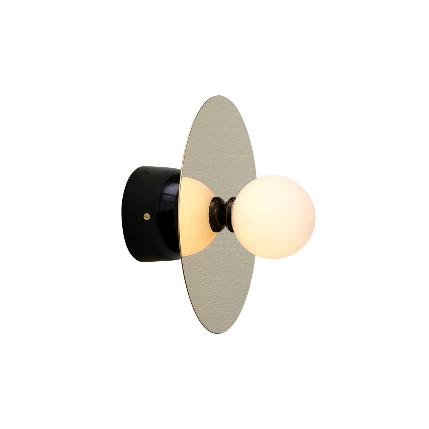 Disc And Sphere Wall Light