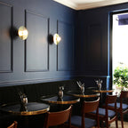 Disc And Sphere Wall Light