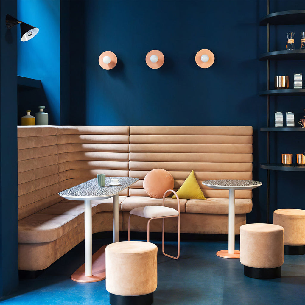 Disc And Sphere Wall Light