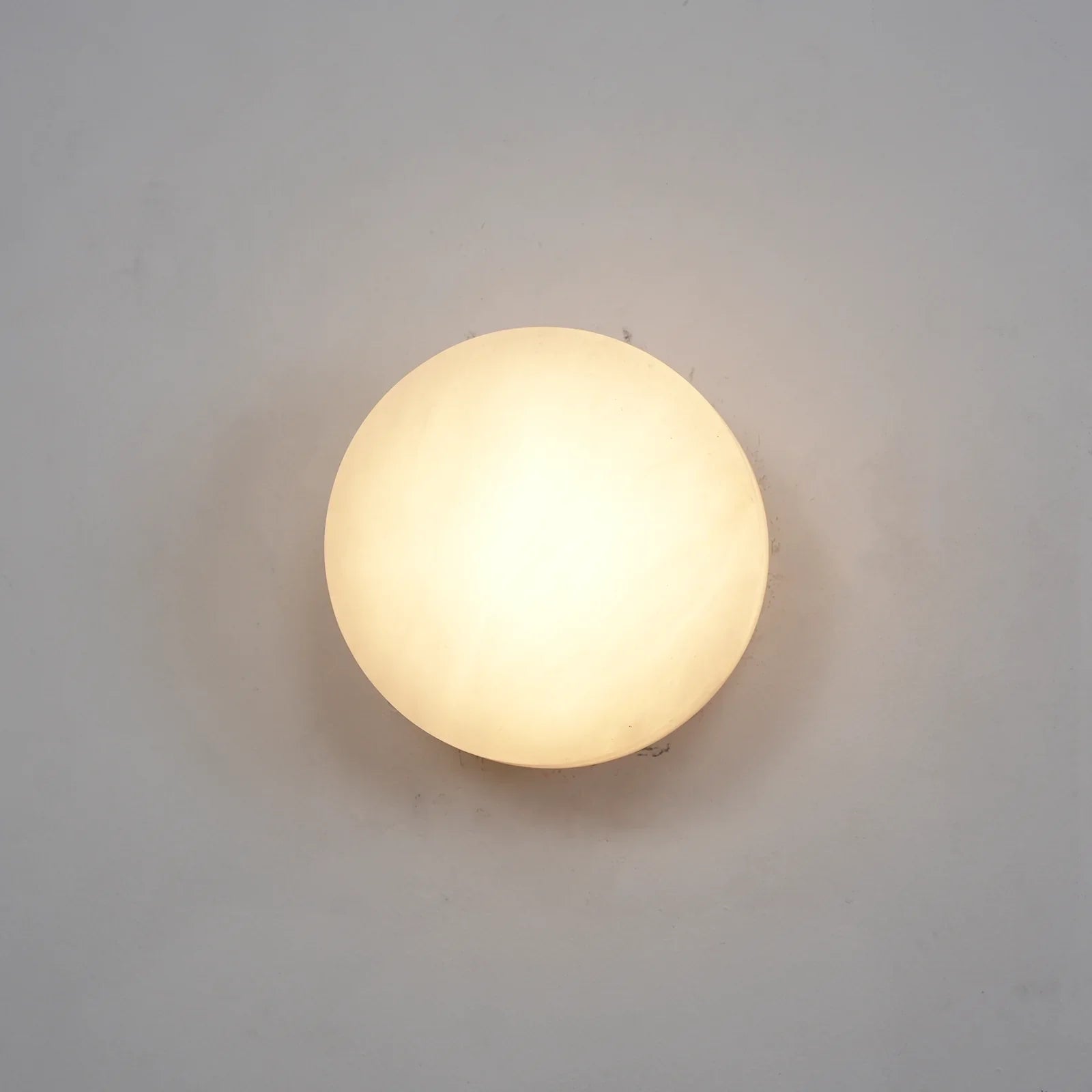 Domino A Cylindrical Alabaster Wall Light