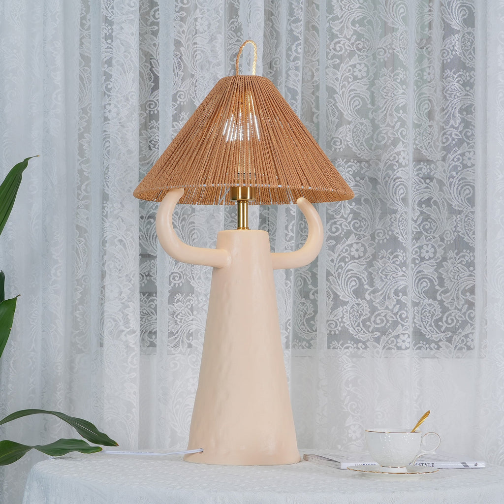 Horns Ceramic Table Lamp