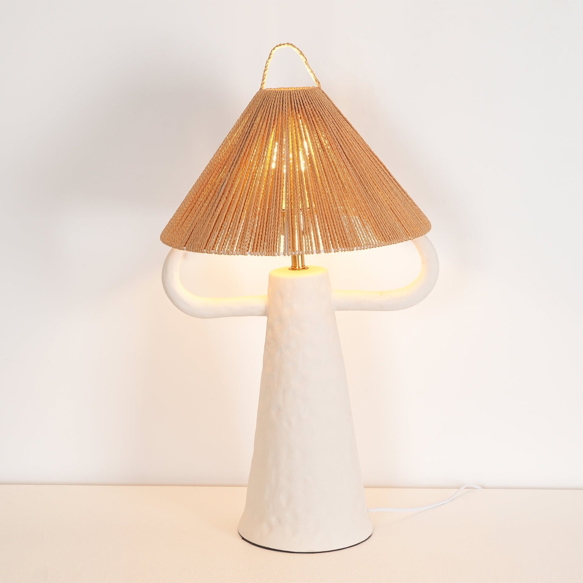 Horns Ceramic Table Lamp