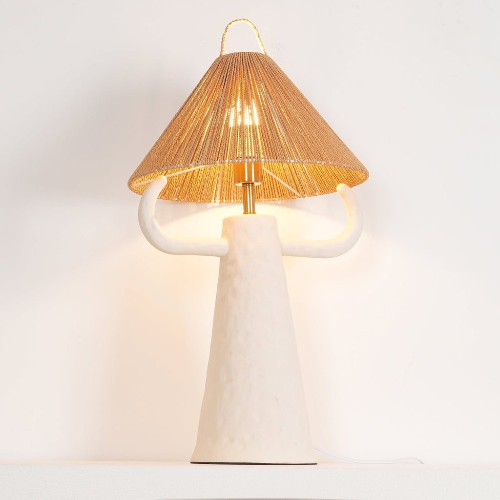 Horns Ceramic Table Lamp