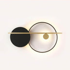 Double Round Wall Light