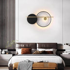 Double Round Wall Light