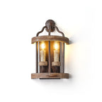 Double Candle Wall Lamp