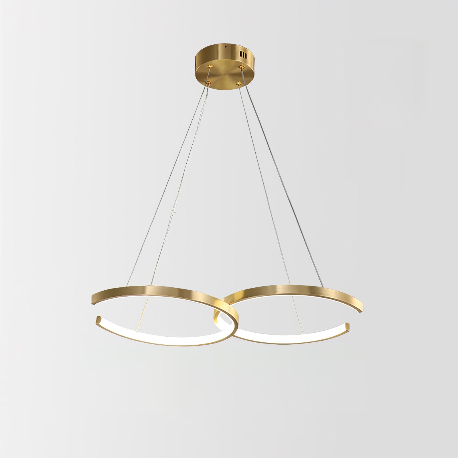 Double Rings Pendant Light