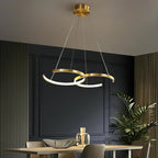 Double Rings Pendant Light