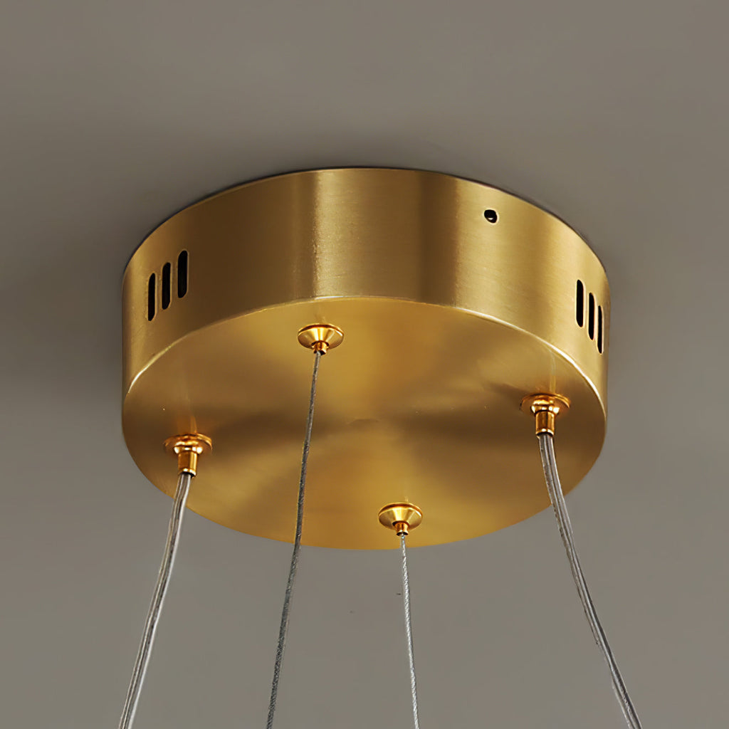 Double Rings Pendant Light