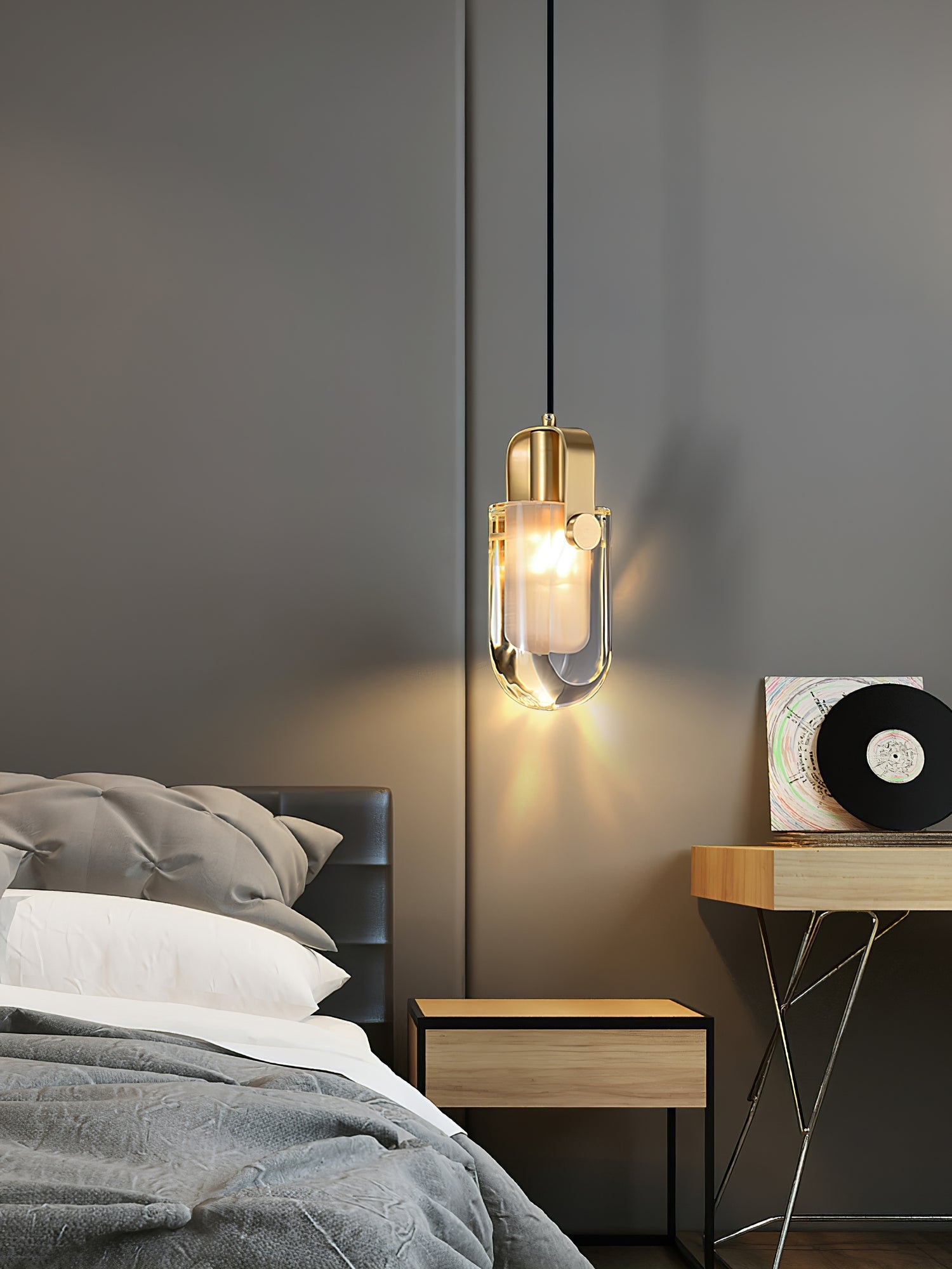 Droplet Crystal Pendant Lamp