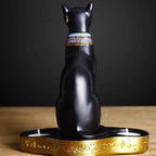 Egyptian Cat Candle Holder