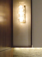 Esterel Collection Matte Crystal Wall Sconce