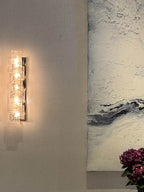 Esterel Collection Matte Crystal Wall Sconce