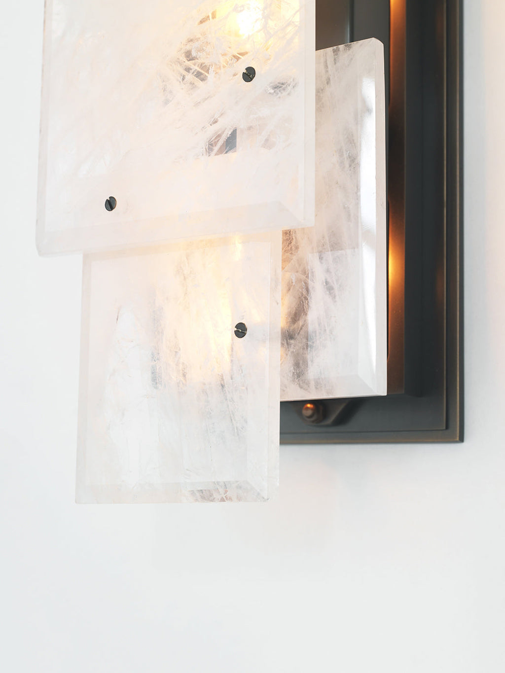 Esterel Collection Matte Crystal Wall Sconce