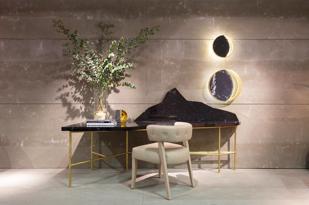 Eclipse Marble Wall Lamp