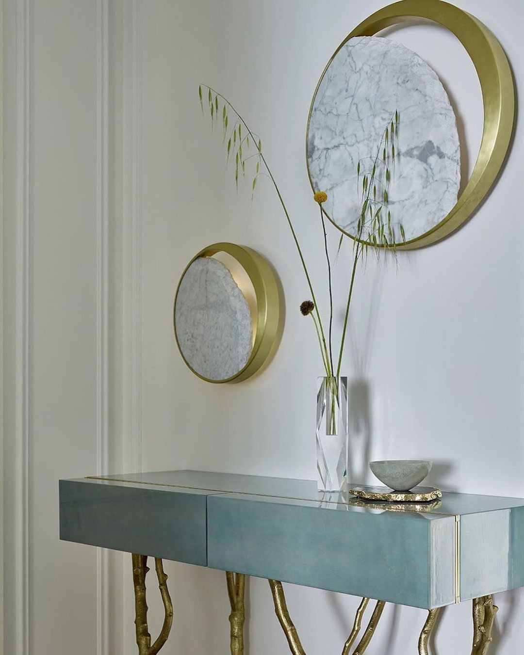 Eclipse Marble Wall Lamp