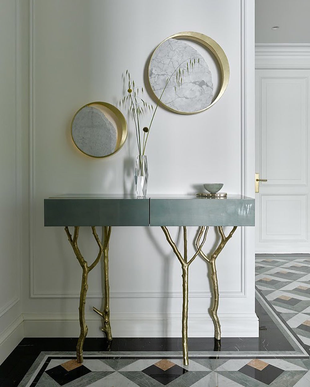 Eclipse Marble Wall Lamp