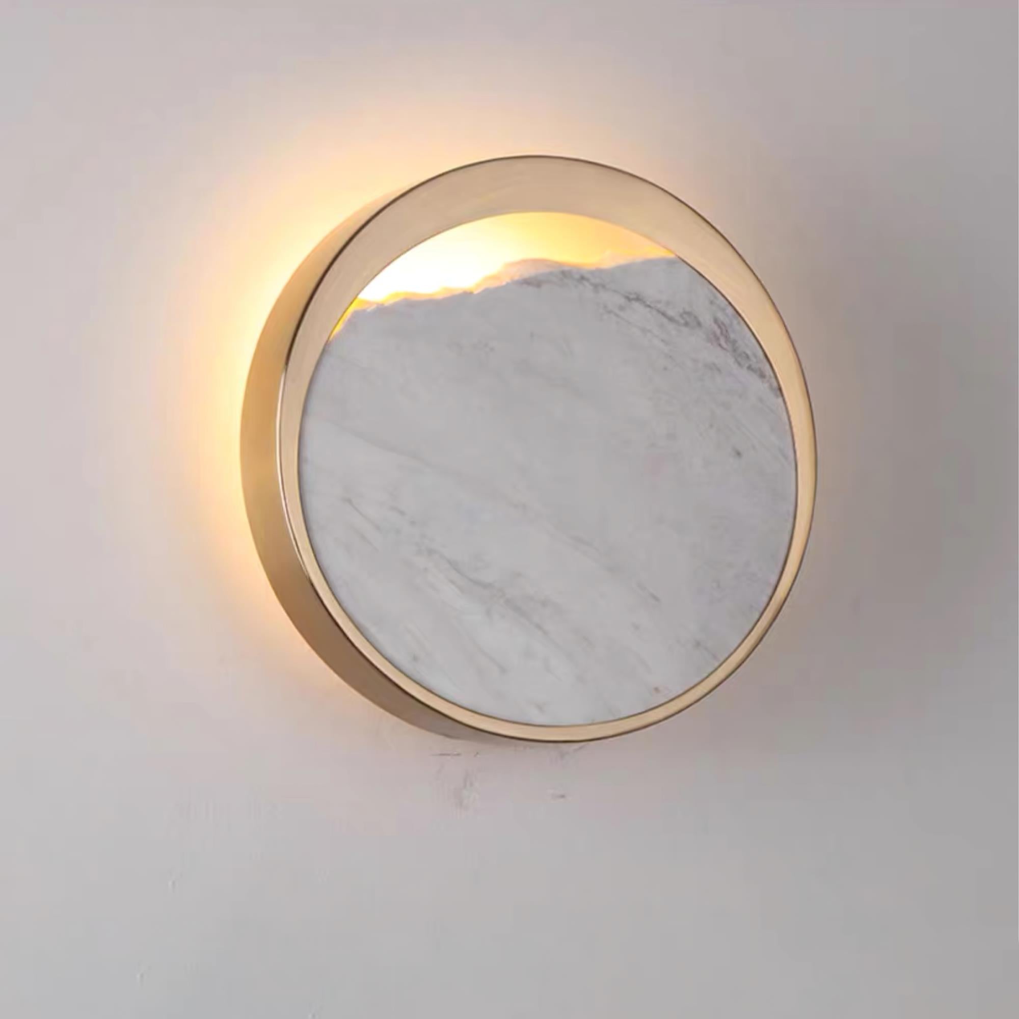 Eclipse Marble Wall Lamp