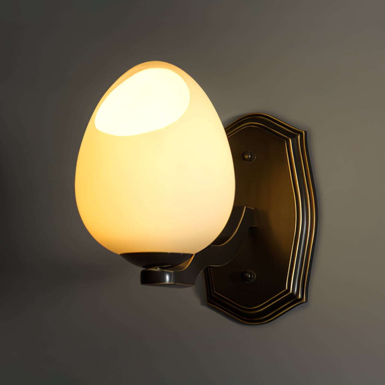 Egg Like Wall Light