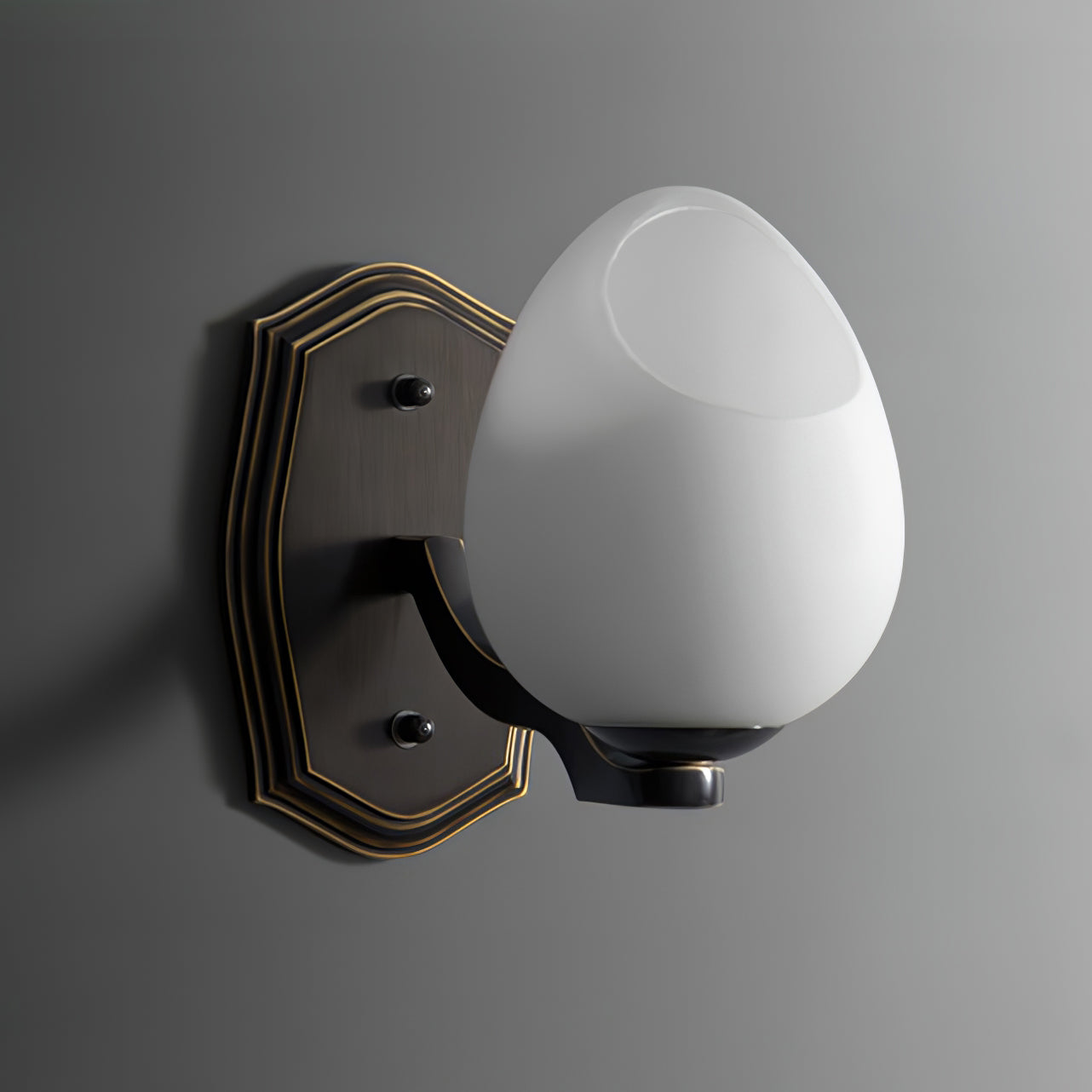Egg Like Wall Light