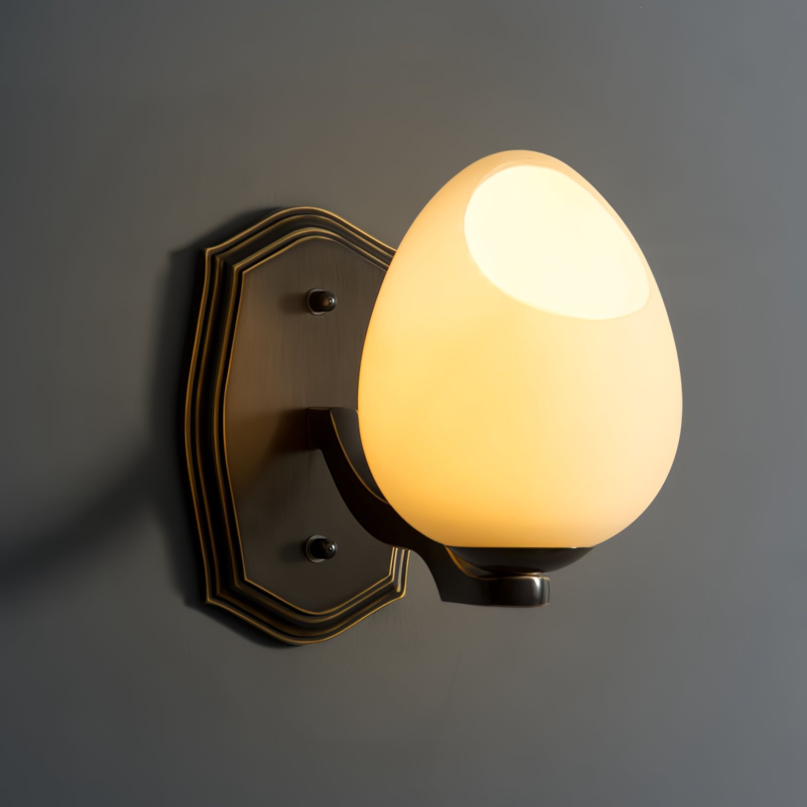 Egg Like Wall Light