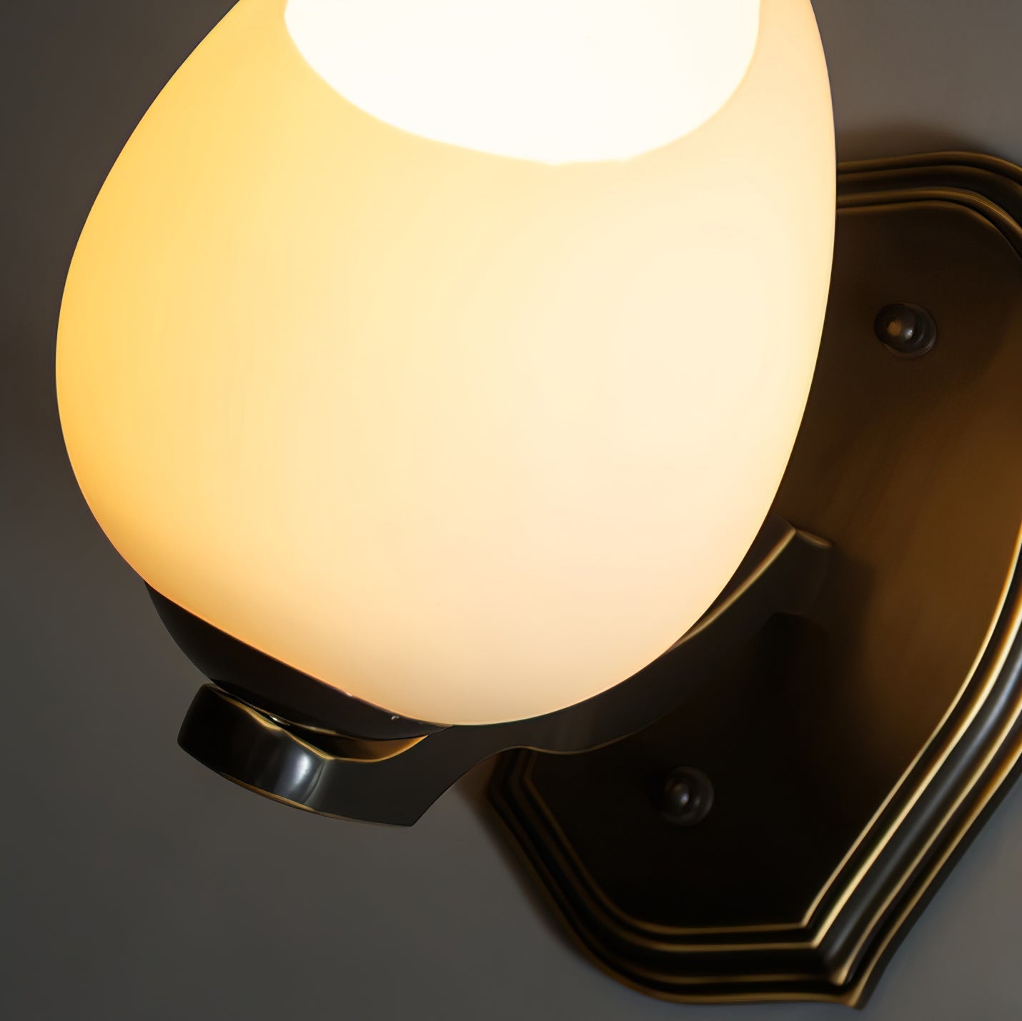 Egg Like Wall Light