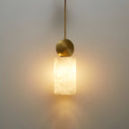 Etruscan Alabaster Pendant Light