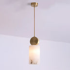 Etruscan Alabaster Pendant Light
