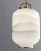 Ezio Tall Mini Glass Pendant Lamp