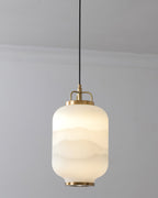 Ezio Tall Mini Glass Pendant Lamp