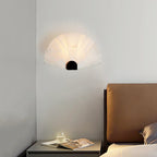Fan Shaped Alabaster Wall Light