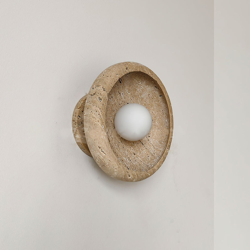 Faro Travertine Wall Lamp