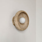 Faro Travertine Wall Lamp