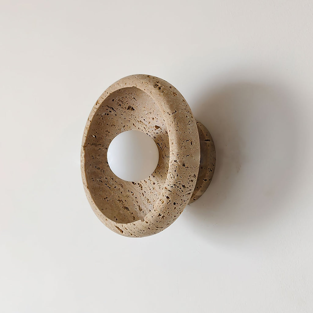 Faro Travertine Wall Lamp