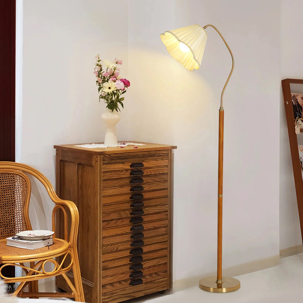 Florentine Fabric Floor Lamp