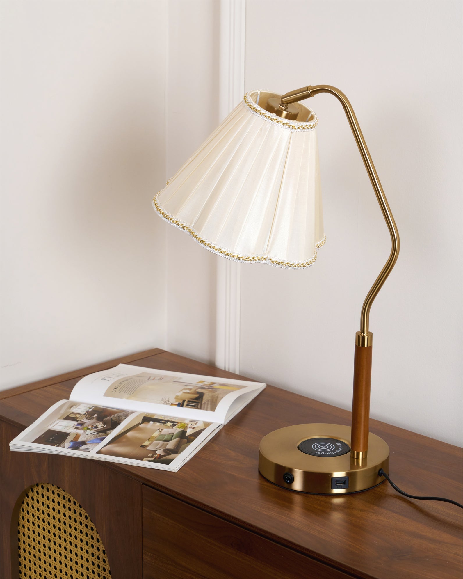 Florentine Fabric Table Lamp