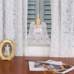 Flower Glass Pendant Lamp