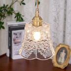 Flower Glass Pendant Lamp