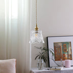 Flower Glass Pendant Lamp